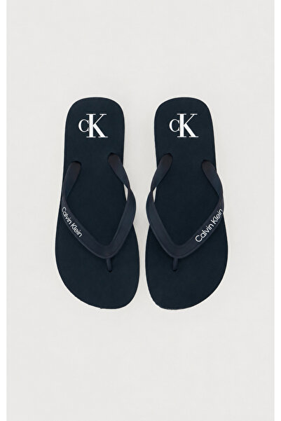 Calvin Klein Beach Transparent - T-Bar Sandals - Calvin Navy/Bright White