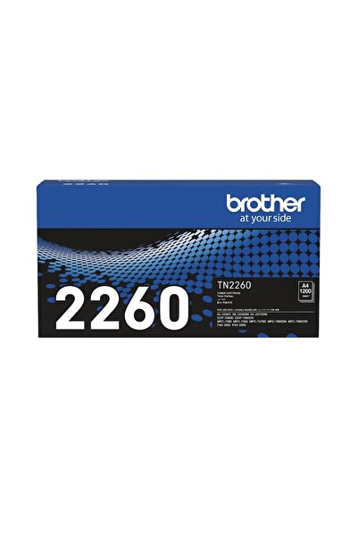Brother خرطوشة حبر Tn-2260، تكفي لـ 1200 صفحة A4، أسود (قد يختلف التغليف)