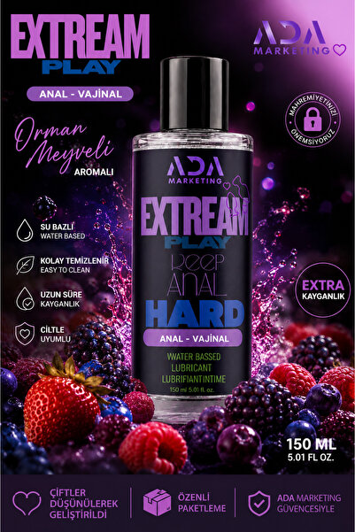 Ada Marketing Orman Meyvesi Aromalı Extream Play Anal Vajinal Kayganlaştırıcı...