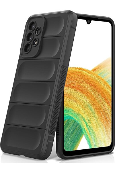 Rivor Samsung Galaxy A33 Uyumlu Kılıf Kamera Korumalı Parmak İzi Bırakmayan İ...
