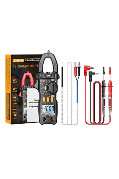 ANENG PN107 True RMS Dijital Pensampermetre 600A NCV Multimetre