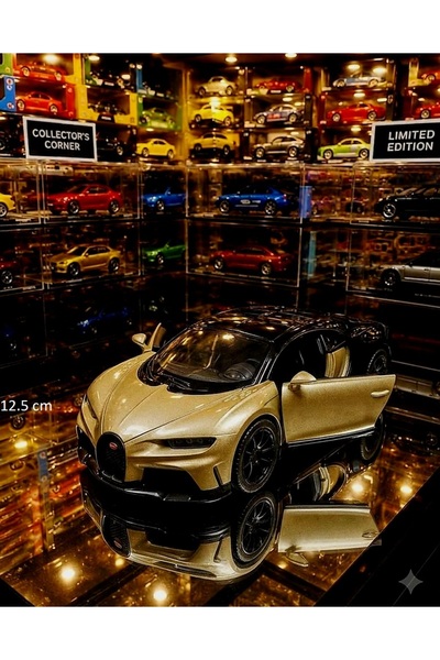 OYUNCAKSAHİLİ Bugatti Veyron W16 Diecast 1:36 Koleksyion Model Ölçek Orjnal M...