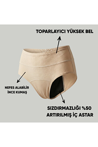 BuBi EveryDryies Ultra Emici Külot, Yıkanabilir Emici ve Koruyucu Külot, Regl...