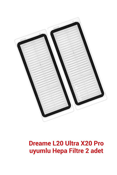 LİN GRUP 2 filtre HEPA compatibile cu Dreame L20 Ultra