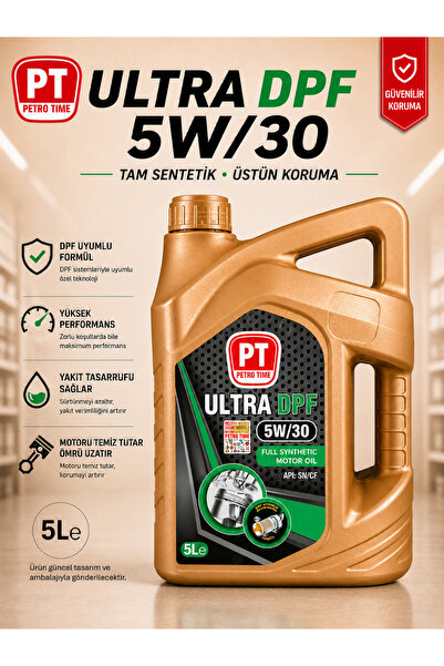 Petro Tıme 5w-30 Dpf Motor Yağı 5L