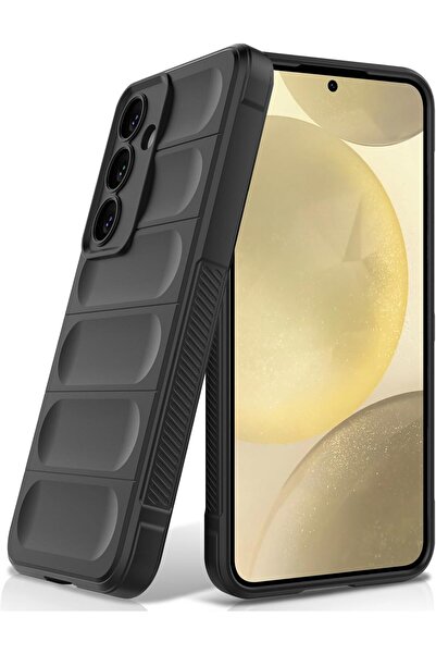 Rivor Samsung Galaxy S24 Plus & S25 Plus Kılıf Kamera Korumalı Parmak İzi Bır...