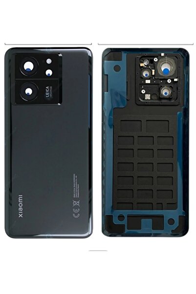 indirimplus xiaomi Mi 13T Pro Arka Pil Batarya Kapağı SİYAH