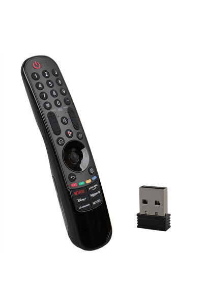 LG Weko MR21GA AKB76036204 Netflix-Rakuten-Prime Video-Disney+ Tuş Air Mouse Sihirli Kumanda Ses Komutl