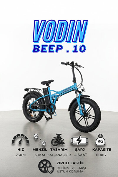 Cozibo Vodin Beep.10 Elektirikli Katlanır Bisiklet