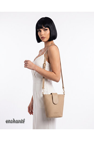 Enchante KREM BUCKET KADIN ÇANTA