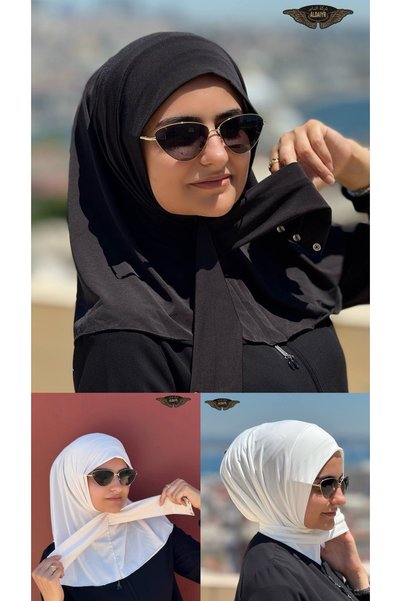 ALDAIYR قبعة حجاب بثلاثة مشابك
