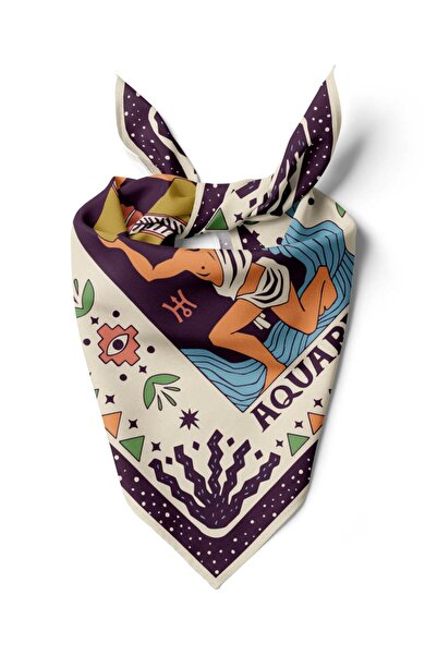 Modabutik A94 Violla Kova Burcu Bandana