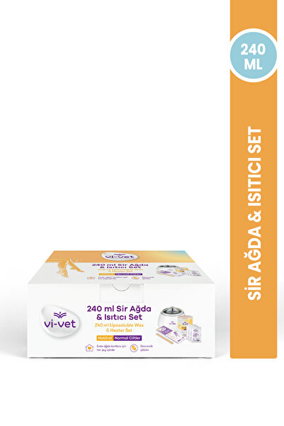 Vi-vet Sir Ağda 240 ml Isıtıcı Set (Kutulu)