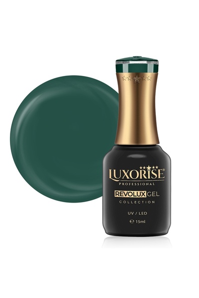 LUXORISE Oja semipermanentă Revolux LUXORISE, Mușchi de Mare 15ml