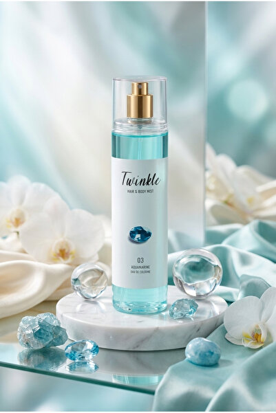 FOODAHOLIC Twinkle Aquamarine Saç Ve Vücut Spreyi Misti Hair & Body Mist