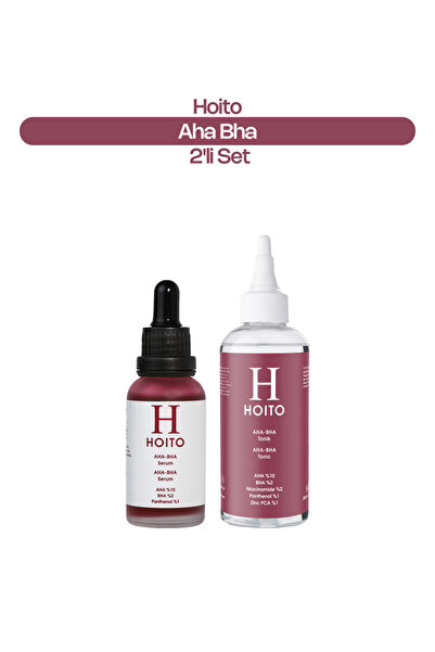 Hoito Aha Bha Tonik 200ml & Aha Bha Serum 30ml 2'li Set
