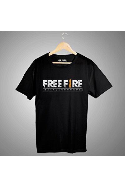 nrage Tricou negru Freefire