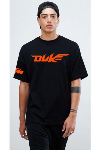 nrage Ktm Duke Baskılı Oversize Tişört
