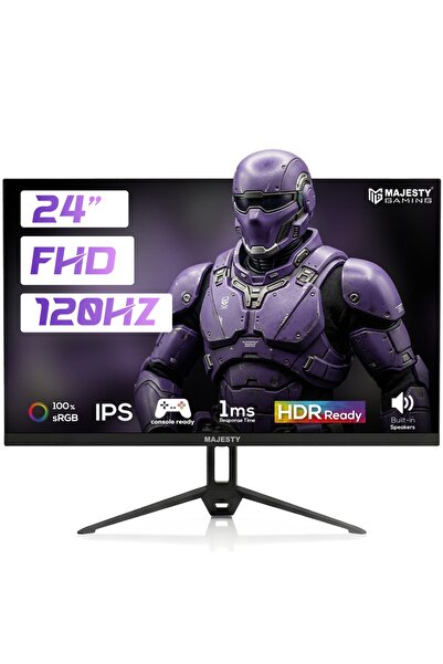 majesty شاشة ألعاب 24" FHD | 120Hz | 1ms | IPS | HDR | G-SYNC | FreeSync | سم...