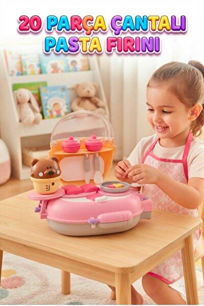 Tıfıl Toys Elifin Sırt Çantalı Pasta Fırını