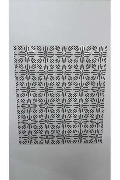 Akıllı Kağıt Glass Decor Static Paper with Grip Feature Transparent Snowflake...