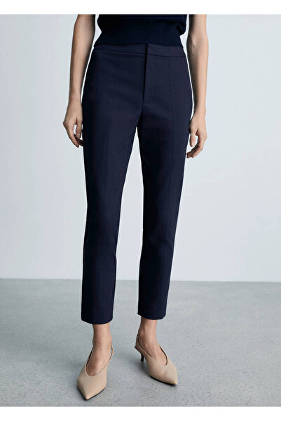 MANGO Woman Cropped skinny pantolon