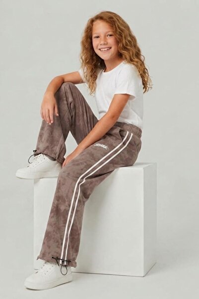 Zaziko Kids بنطلون رياضي للفتيات بخصر مطاطي ورباط، تصميم مريح مع أرجل قابلة ل...