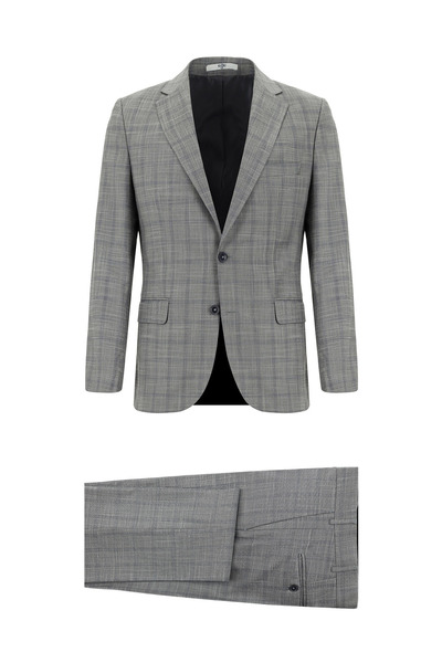 Kiğılı Καρό κοστούμι 6 Drop Regular Fit Standard Cut