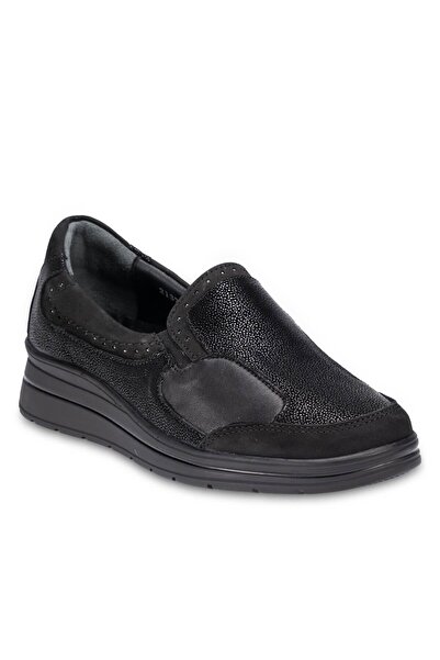 Forelli 21327-H Faye Black Women's Genuine Leather Shoes