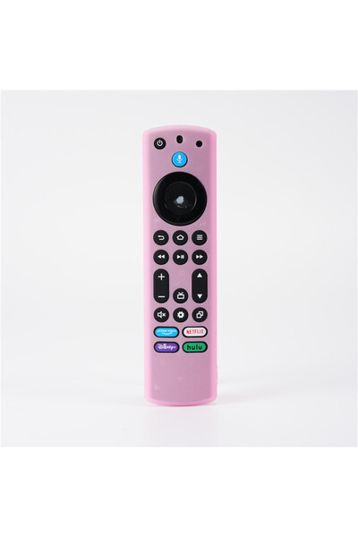 Choice Luminous Pink Silicone Remote Case for 2023 Fire TV Stick 4K Max 2nd/F...