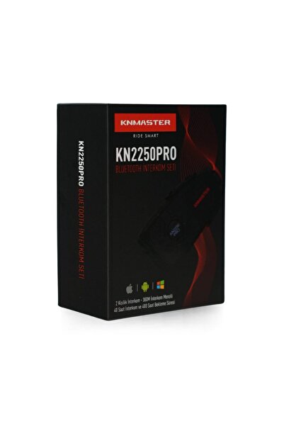 Knmaster Kn2250 Pro Motosiklet Kask Interkom Bluetooth Intercom Kulaklık Seti