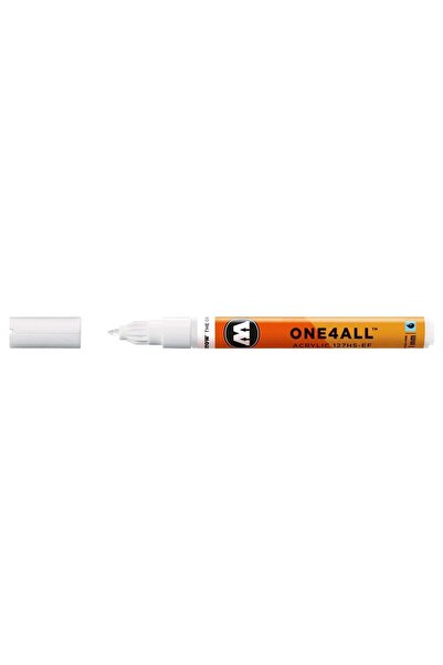 Molotow 127HS-EF One4All Akrilik Marker Kalem 1 mm Signal White 160