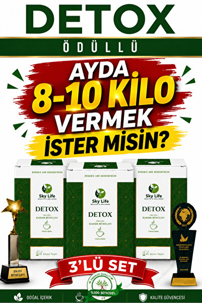 Sky Life Health & Wellness Form Çay - Karışık bitki çayı FİT yaşam zayıflamak...