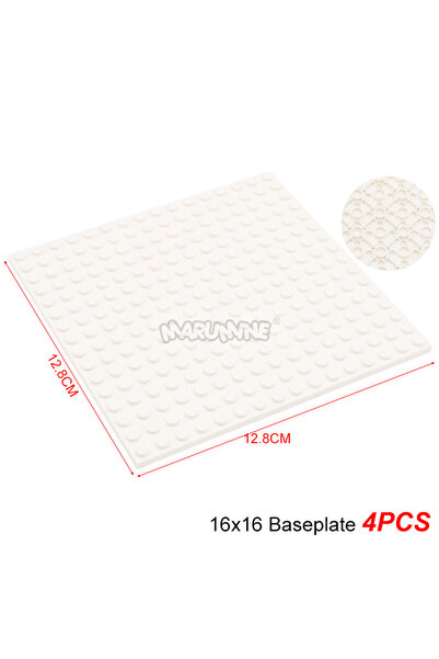 Choice8 16x16 White Marumine Building Blocks Double-sided Base Plate 16x16 91...