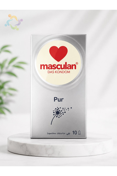 Masculan Masculan Pure Condoms - 10 Pcs