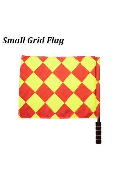 Choice Small Grid Soccer Referee Flag Professional Fair Play Sports Match Foo...