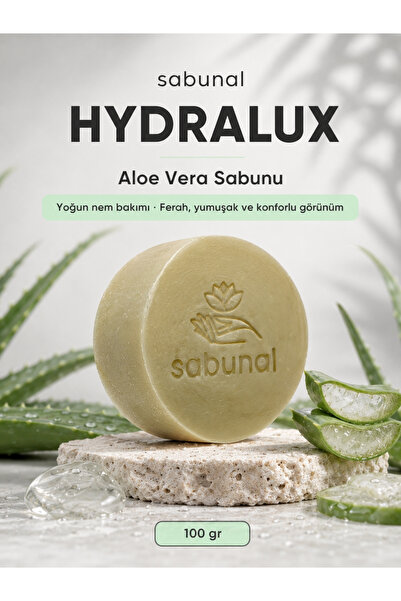 sabunal صابون HYDRALUX بالصبار - صابون العناية الطبيعية معزز بالرطوبة للبشرة ...
