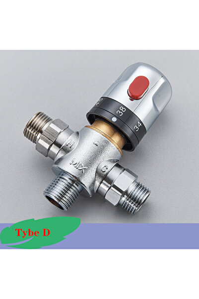 choice2 صمام خلط حراري نحاسي من طراز HWF-DLM للحفاظ على درجة حرارة الماء ثابت...