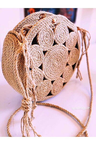 Yektayla Handmade Design Rope Bag, Rope Bag, Side Bag, Daily Bag