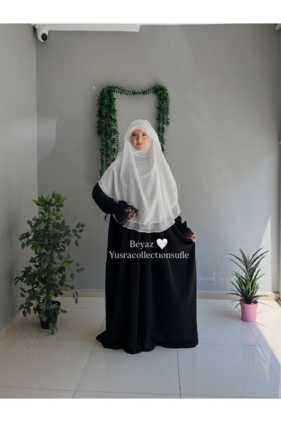 Yüsra Collection Tesettür Shaded Oval Soufflé