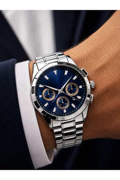 S.POLO Original Brand Men's Wristwatch with Bracelet Gift