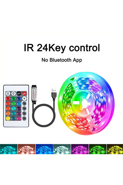 Choice شريط إضاءة LED RGB غير مقاوم للماء، يعمل بالأشعة تحت الحمراء، بطول 0.5...