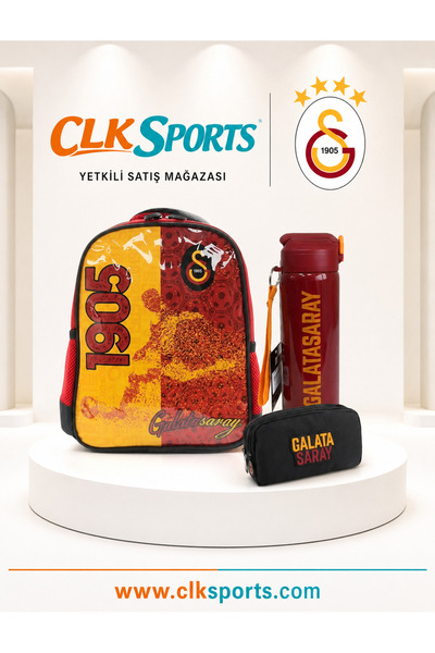 Galatasaray Lisanslı Anaokulu Çantası , Çift Gözlü Kalemlik - Lisanslı Suluk ...