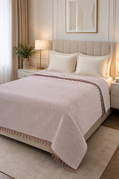 Gizo Home HCE |   غطاء سرير بوهيمي مع أربطة 1 قطعة غطاء سرير مزدوج حديث بيكيه...