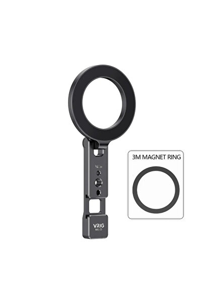 Choice black Magnetic Phone Holder Stand MagSafe Cold Shoe Tripod Mount W 1/4...