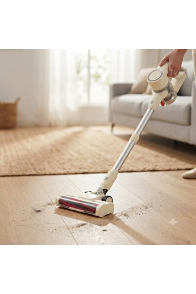Yallabena V8PRO Cordless Vacuum Cleaner with Smart LCD Display, 7-Layer Cyclo...