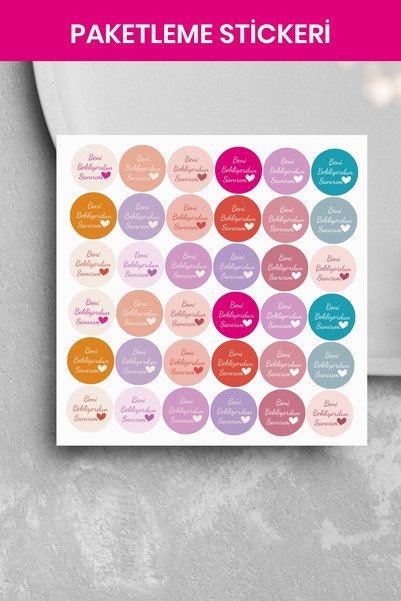Paytak Moda 100Pcs Thank You Stickers Packaging Shipping Sticker Pyt0Kstk131
