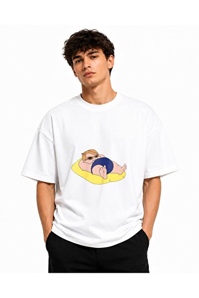 Inscriptie Tricou Unisex Bumbac Premium Casual " Louie pe saltea "