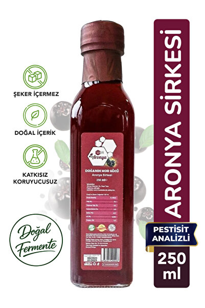 Mor Aronya Aronya Sirkesi 250 ml