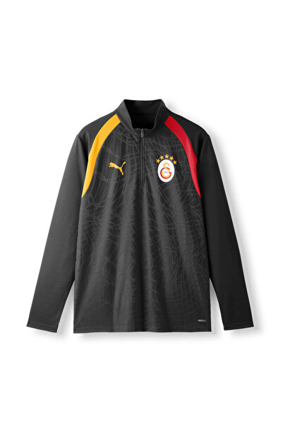 GSStore قميص تدريب جالاتاساراي بوما بأكمام طويلة وسحاب ربعي 78680803